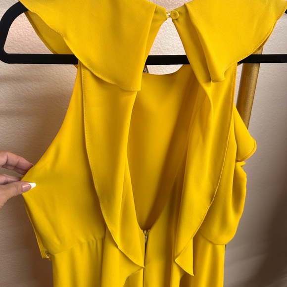 BCBGMaxAzria Vibrant Yellow Maxi Dress - Picture 8 of 10
